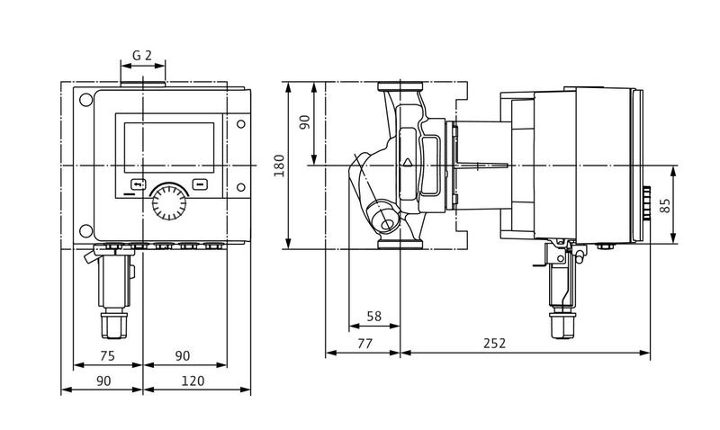 Насос Wilo STRATOS MAXO 30/0,5-8 PN16 (арт. 2186262)