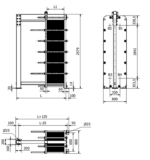 Теплообменник Sondex SF123