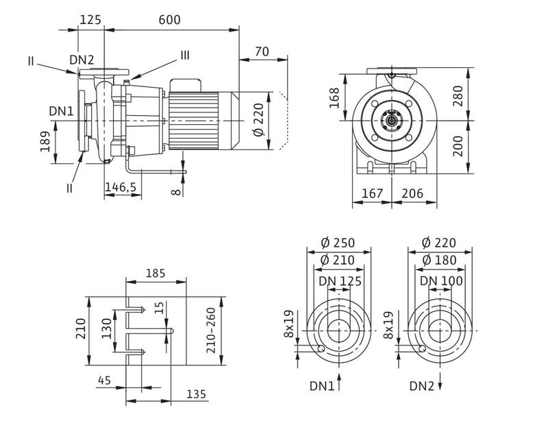 Насос Wilo BL 100/160-3/4 (арт. 2786310)
