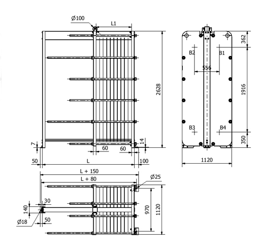 Теплообменник Sondex SF160