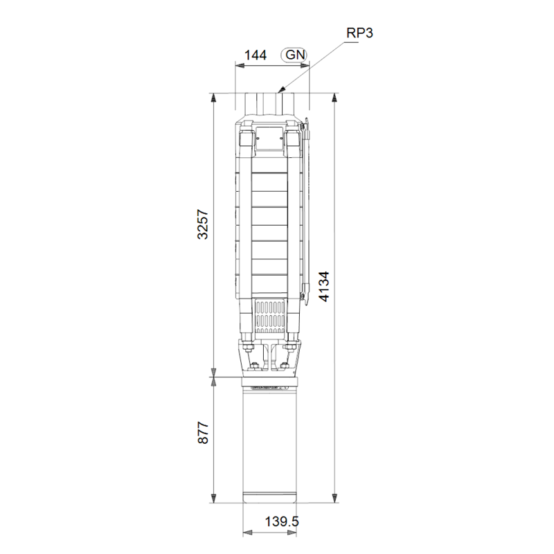Насос Grundfos SP 30-31N (арт. 13C16931)