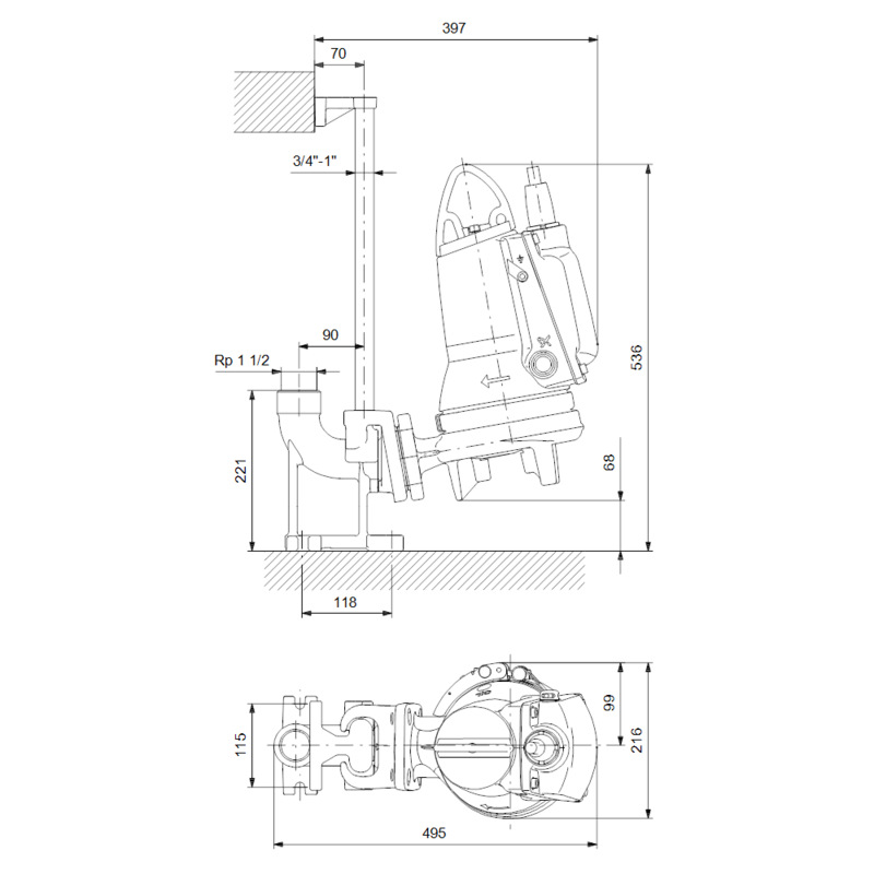 Насос Grundfos SEG.40.09.E.2.1.502 (арт. 96878505)
