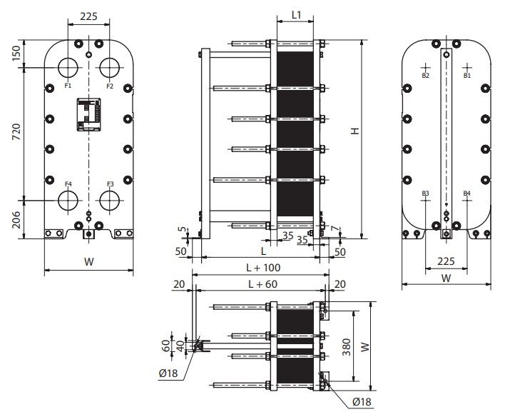 Теплообменник Sondex S21 (S21A, S21SE)