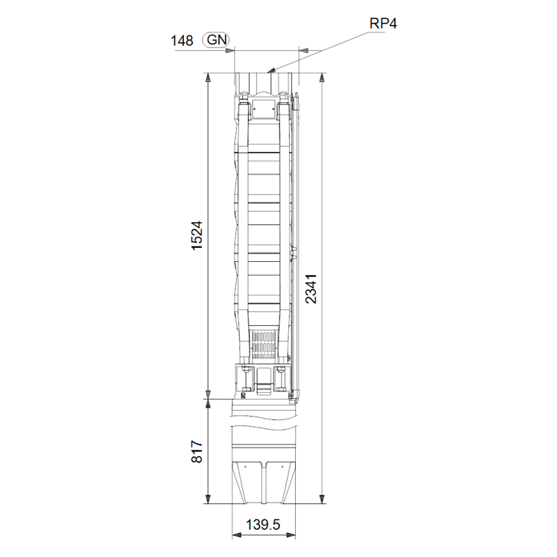 Насос Grundfos SP 60-11 (арт. 14A01911)