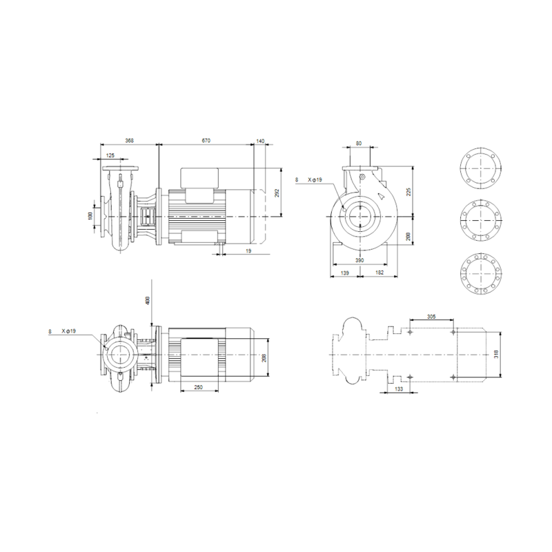 Насос Grundfos NB 80-160/177 AF2ABQQE (арт. 98648407)