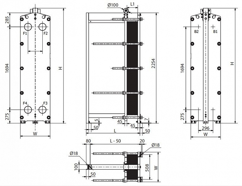 Теплообменник Sondex S87