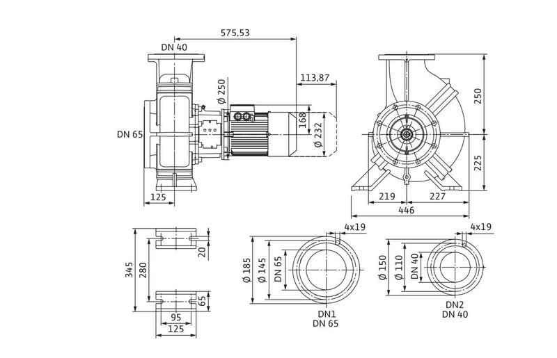 Насос Wilo BL 40/295-4/4 (арт. 2457611)