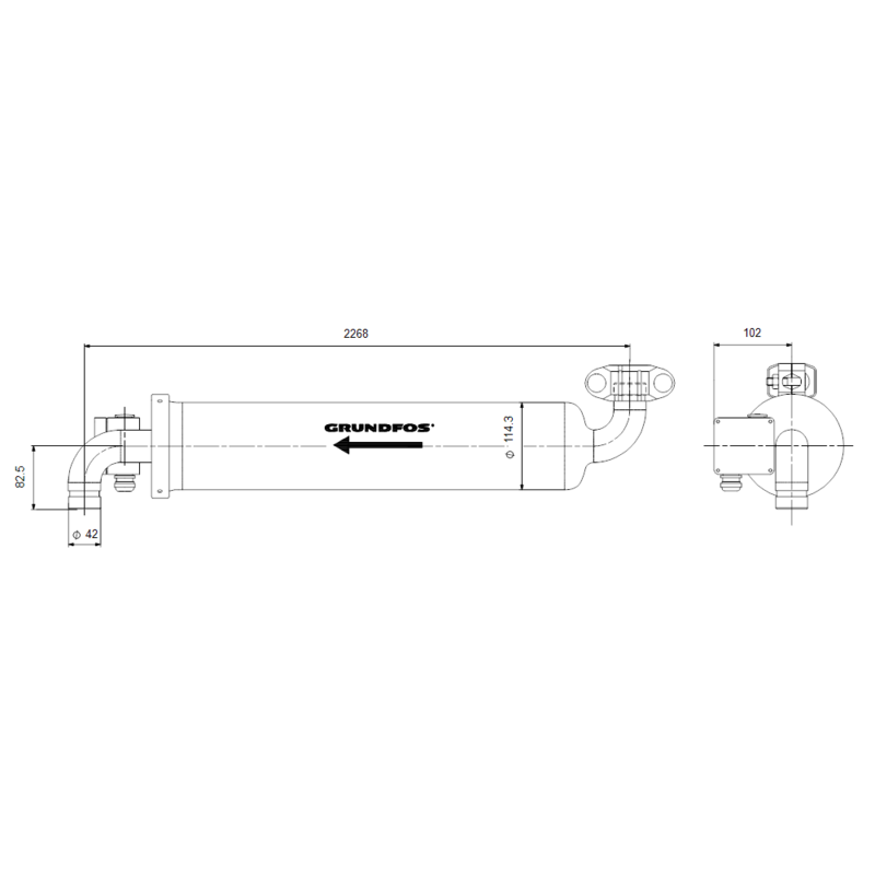 Насос Grundfos BM 3A-52N (арт. 10751952)