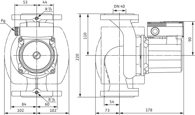 Насос Wilo TOP-S 40/4 DM PN6/10 (арт. 2080041)