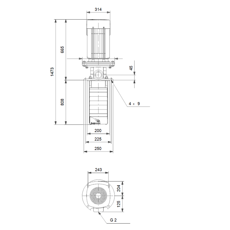 Насос Grundfos MTR 15-16/16 A-W-A-HUUV (арт. 98383020)