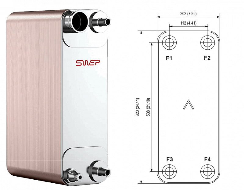 Теплообменник Swep B250AS