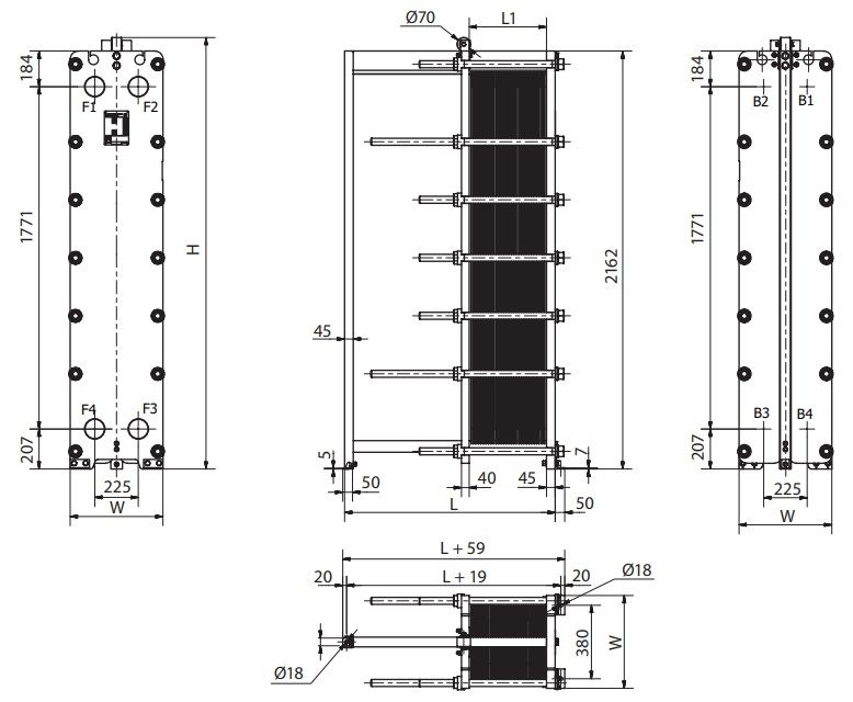 Теплообменник Sondex S64