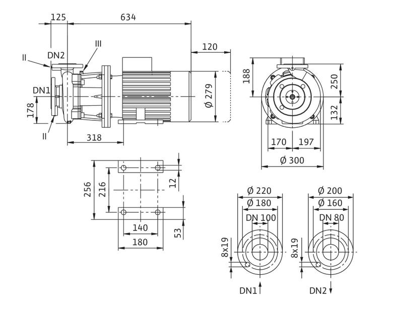 Насос Wilo BL 80/220-5,5/4 (арт. 2786301)