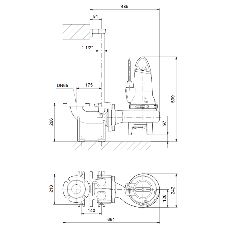 Насос Grundfos SL1.50.65.11.2.1.502 (арт. 96104125)
