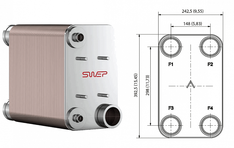 Теплообменник Swep B315