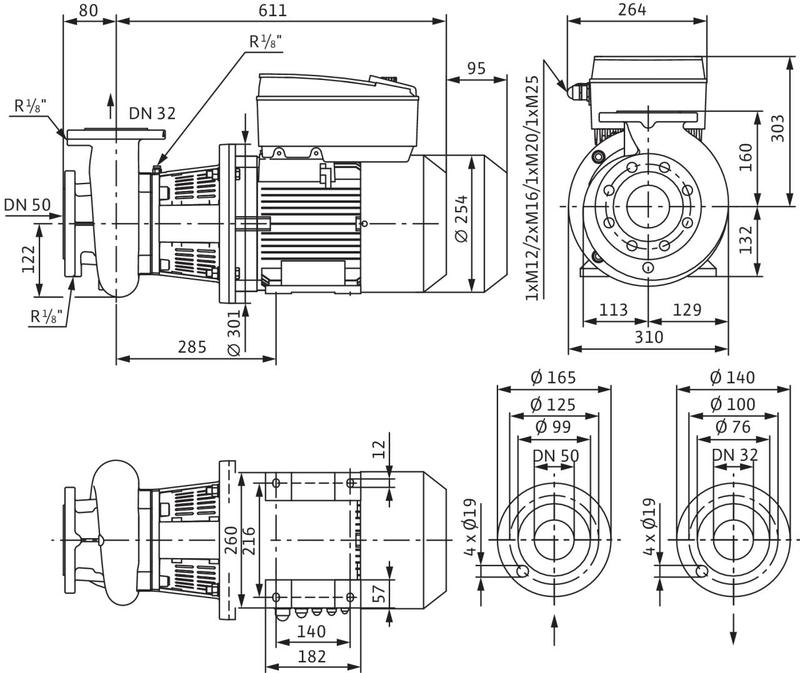 Насос Wilo BL-E32/170-5,5/2 (арт. 2191370)