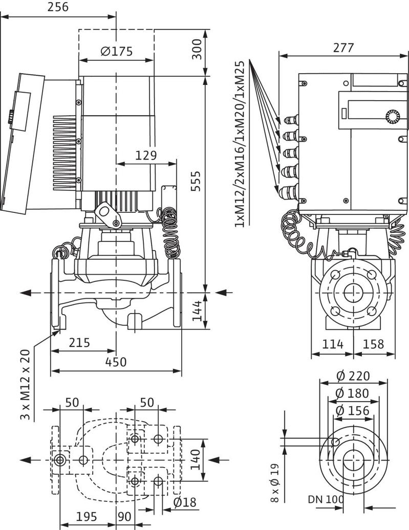 Насос Wilo STRATOS GIGA 100/1-13/2,3-R1 (арт. 2170191)