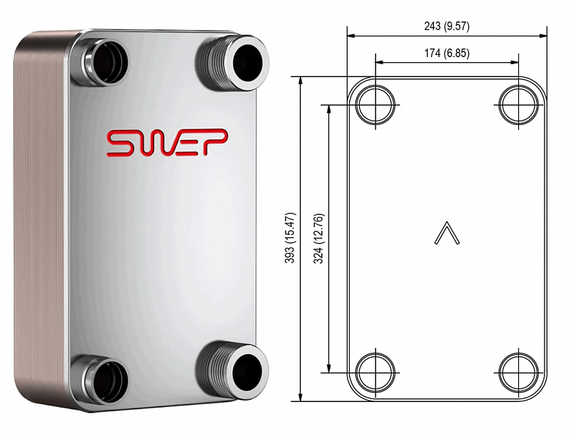 Теплообменник Swep B35