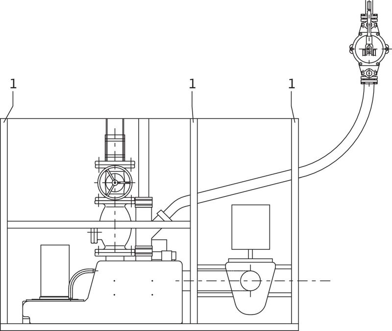 Насосная станция Wilo DRAINLIFT S1/6M (арт. 2544860)