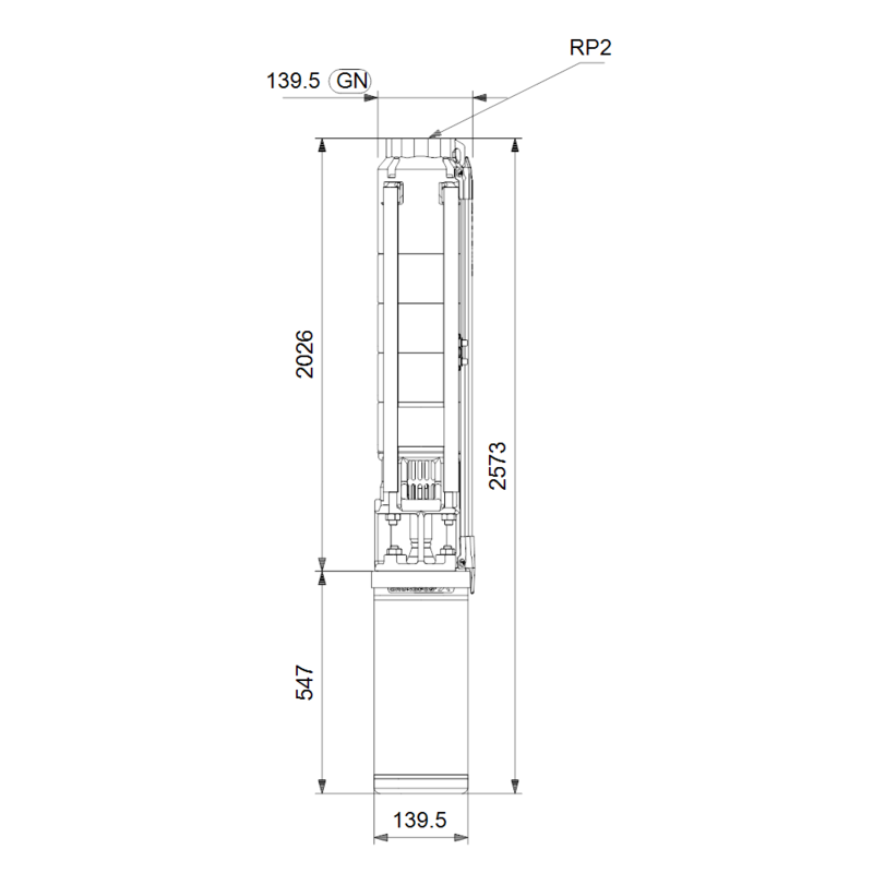 Насос Grundfos SP 14-23N (арт. 98699374)