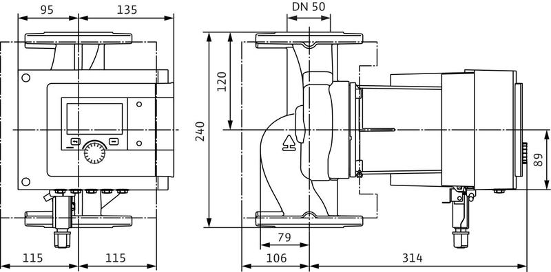 Насос Wilo STRATOS MAXO 50/0,5-8 PN16 (арт. 2186275)
