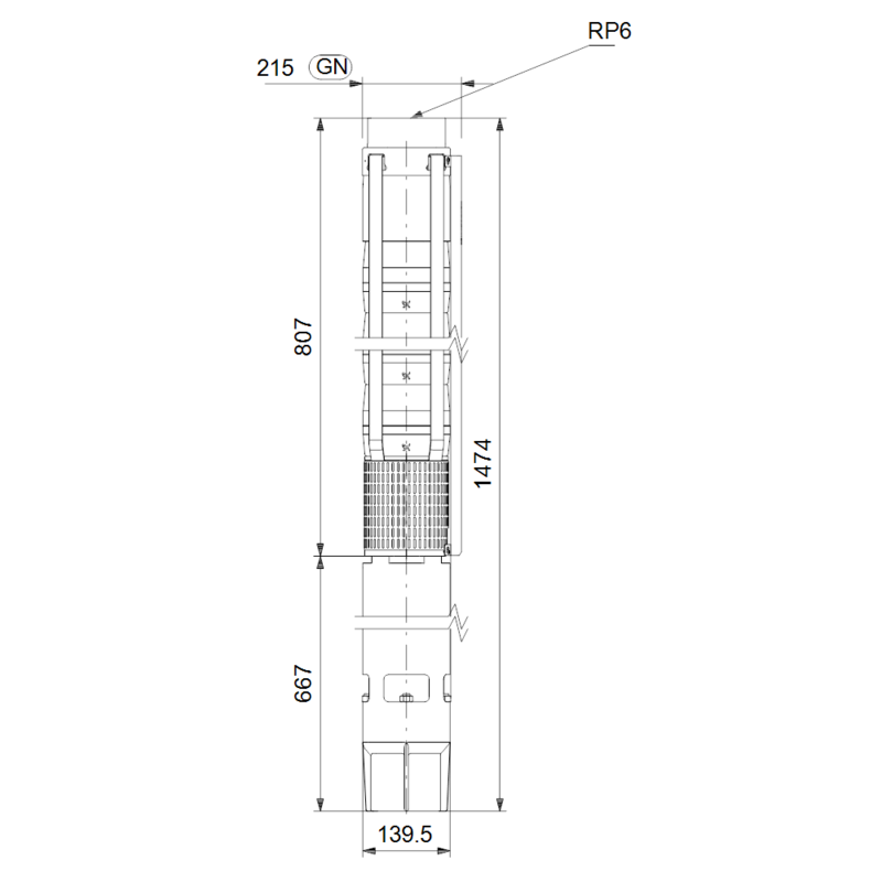 Насос Grundfos SP 125-2-AA (арт. 17A169B2)