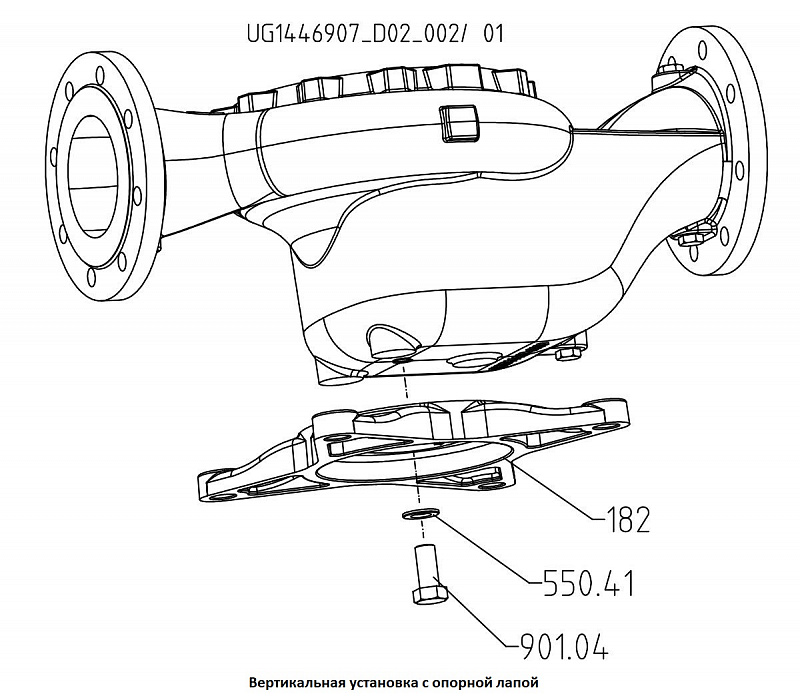 Насос KSB ETL 080-080-250