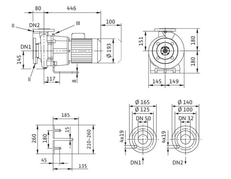 Насос Wilo BL 32/210-1,1/4 (арт. 2786253)