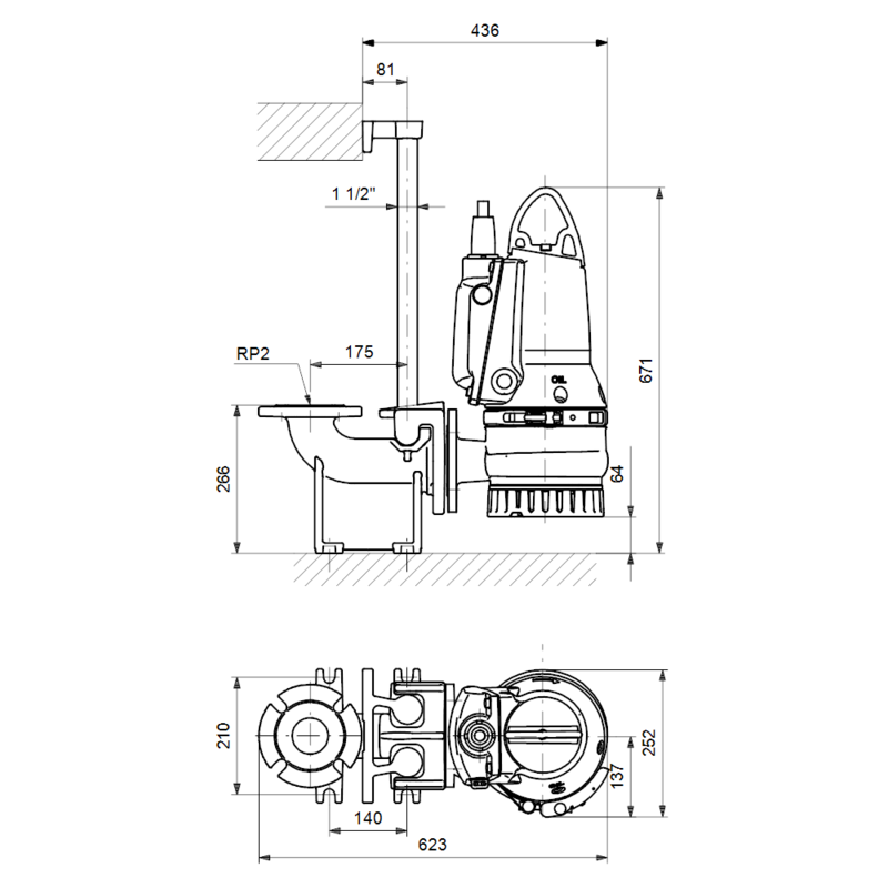 Насос Grundfos DP10.65.26.E.EX.2.50B (арт. 96877507)