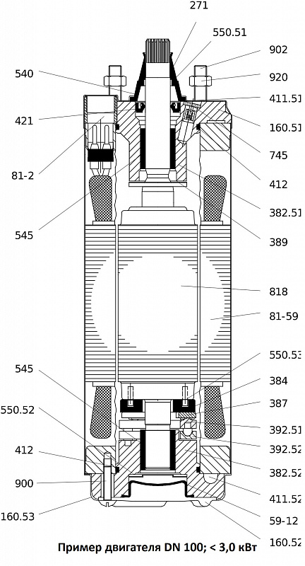 Насос KSB UPAC 4-002/13 -CCRBV-BSN 4T-52 (арт. 48256860)