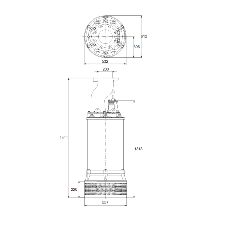 Насос Grundfos DWK.E.10.200.450.5.1D (арт. 96922674)
