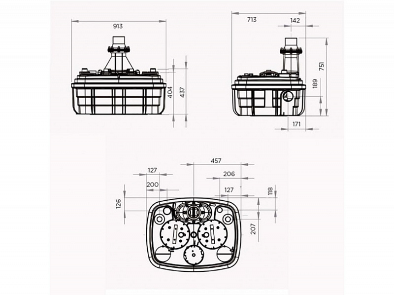 Канализационная насосная станция SFA Sanicubic 2 XL
