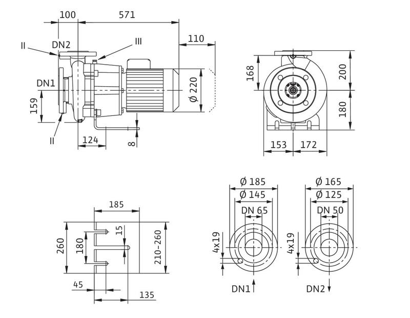 Насос Wilo BL 50/220-3/4 (арт. 2786281)
