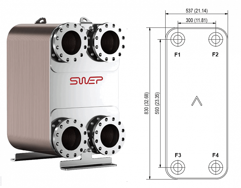 Теплообменник Swep B633