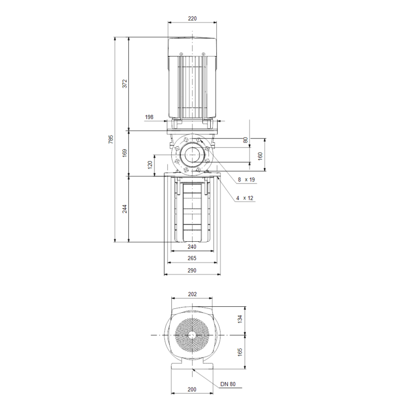 Насос Grundfos MTR 45-2/1 A-F-A-HUUV (арт. 98513688)