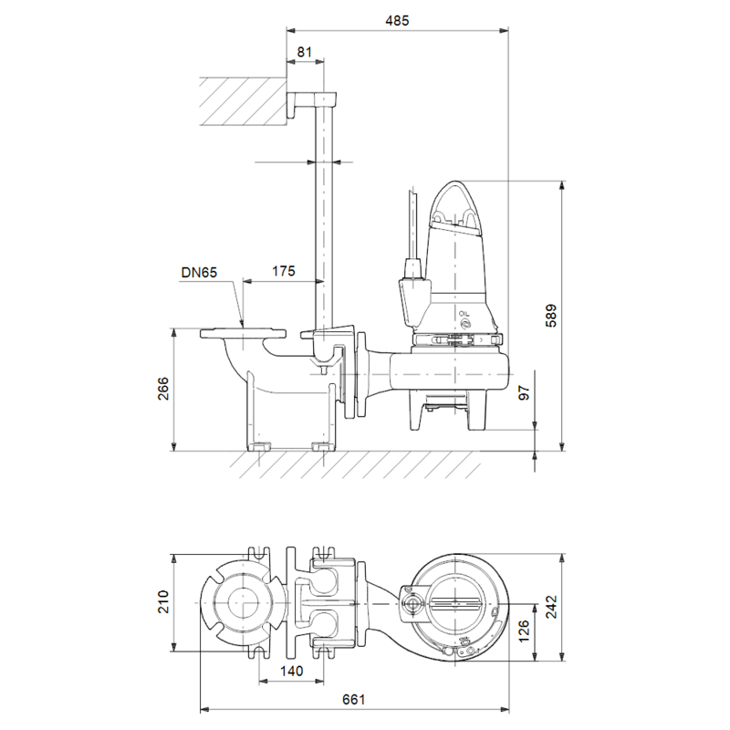 Насос Grundfos SL1.50.65.15.2.50B (арт. 96104118)