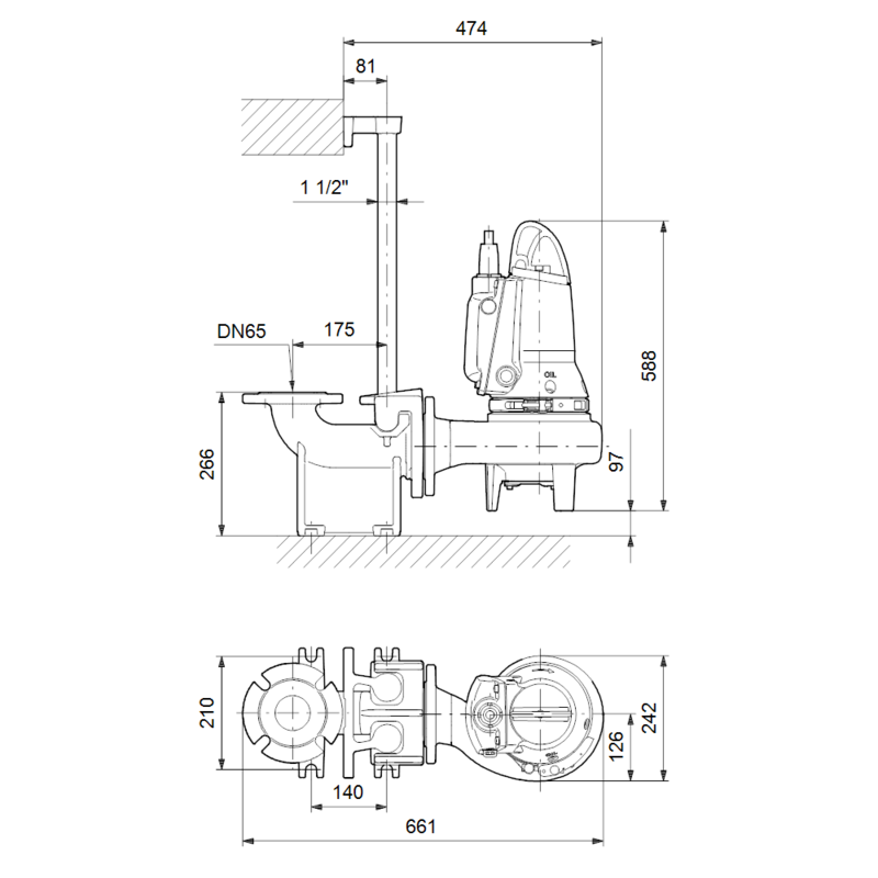 Насос Grundfos SL1.50.65.09.E.EX.2.50B (арт. 96878453)