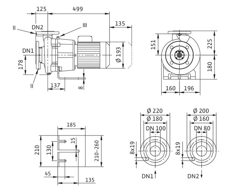 Насос Wilo BL 80/150-1,5/4 (арт. 2786296)