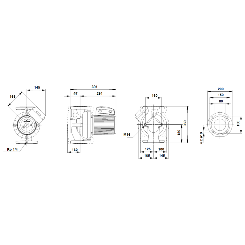 Насос Grundfos UPS 80-120 F (арт. 96402440)