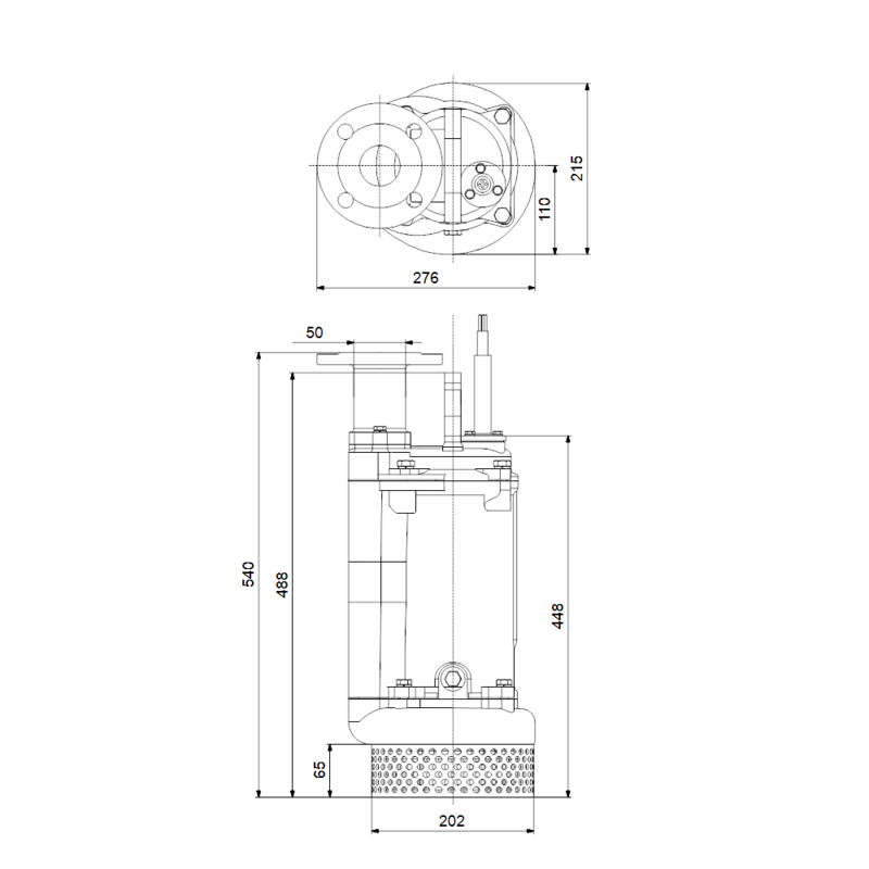 Насос Grundfos DWK.O.6.50.22.5.0D (арт. 96922645)