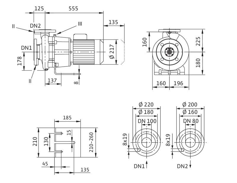 Насос Wilo BL 80/160-2,2/4 (арт. 2786297)