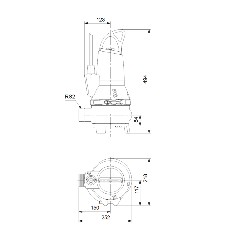Насос Grundfos EF30.50.15.2.50B (арт. 96104196)