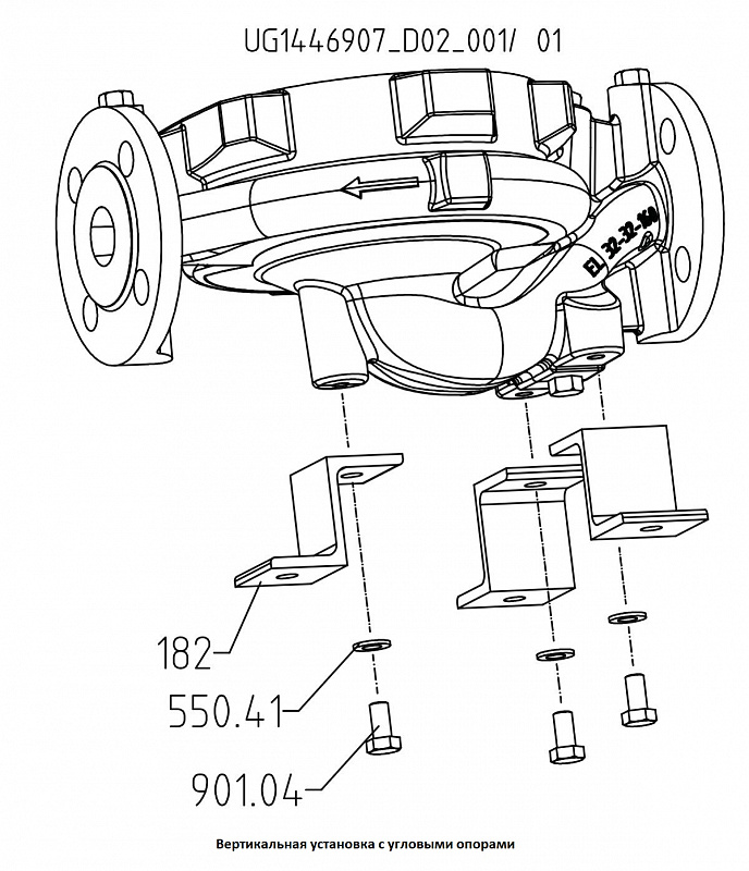 Насос KSB ETL 080-080-250