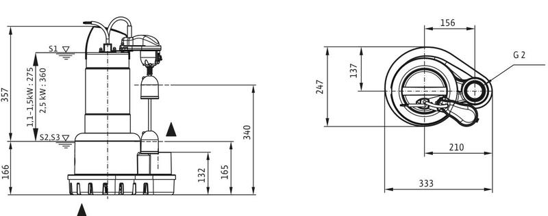 Насос Wilo PADUS UNI M05/M15-523/VA (арт. 6084808)