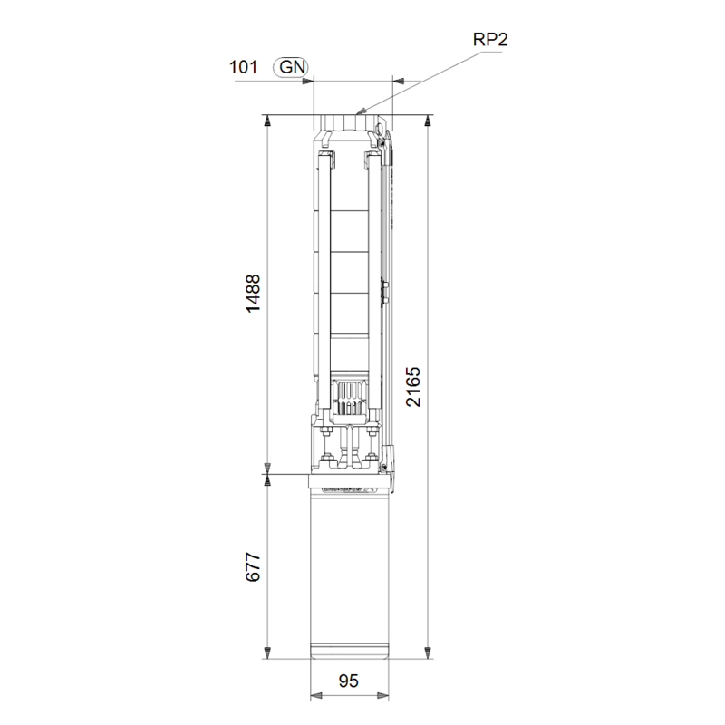 Насос Grundfos SP 9-25N (арт. 98699089)