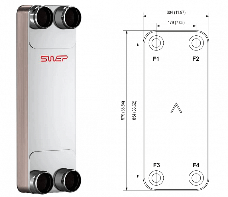 Теплообменник Swep B439