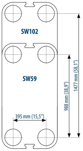 Теплообменник Sondex SW102