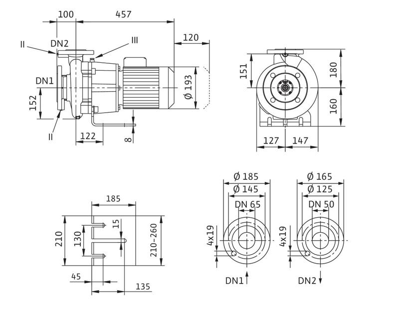 Насос Wilo BL 50/170-1,1/4 (арт. 2786277)