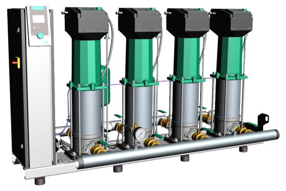 Насосная станция Wilo SIBOOST SMART 4MVISE806 (арт. 2451728)