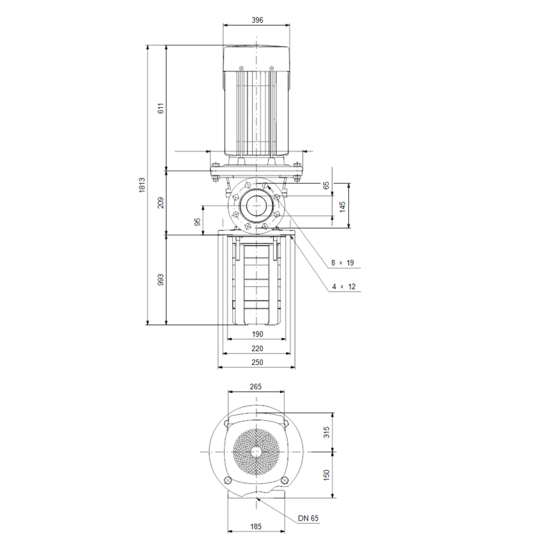 Насос Grundfos MTR 32-13/13 A-F-A-HUUV (арт. 98513685)
